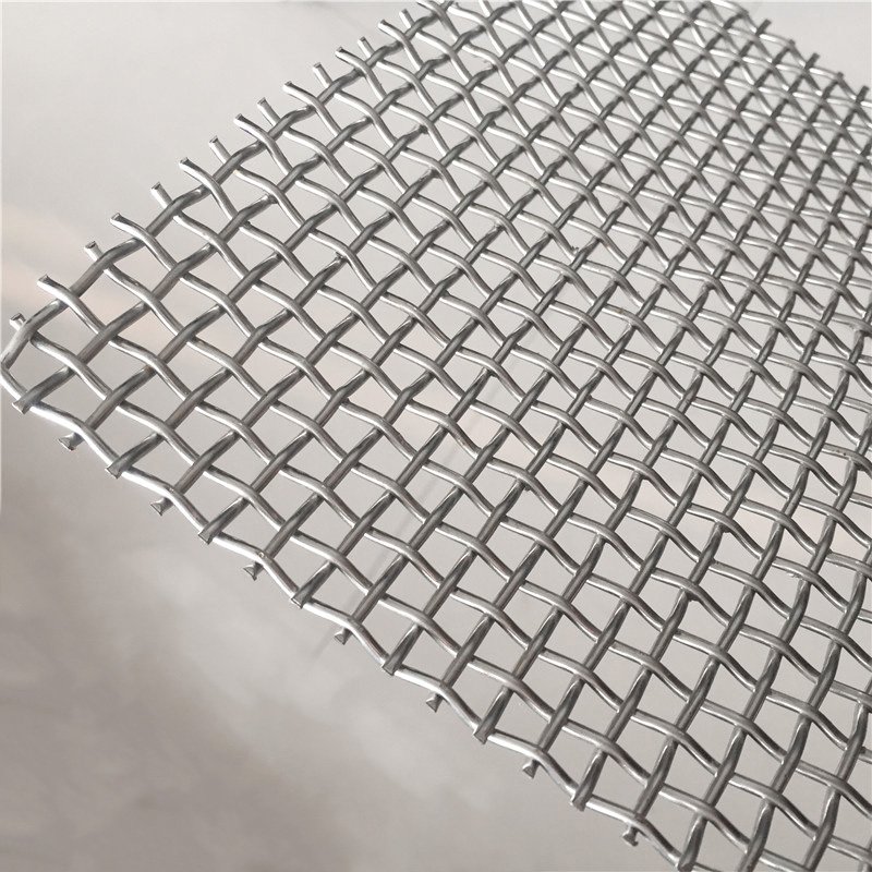 durable SS201 304 316 stainless steel crimped metal woven wire mesh for bird cage