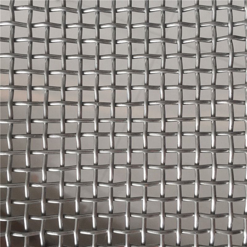 durable SS201 304 316 stainless steel crimped metal woven wire mesh for bird cage