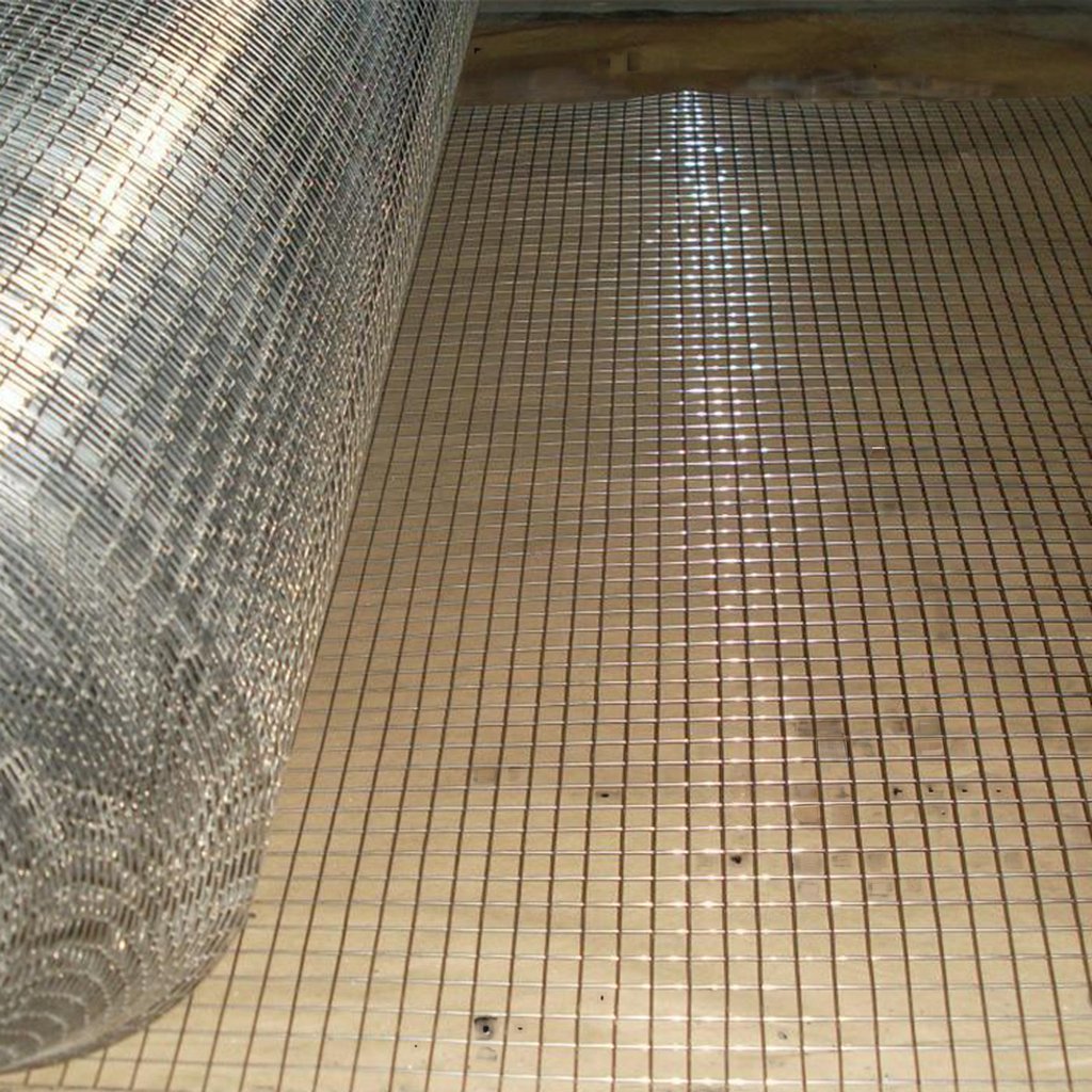 Steel Wire Mesh with Square Holes for Fences Cages Construction Cut Bend Punch Services