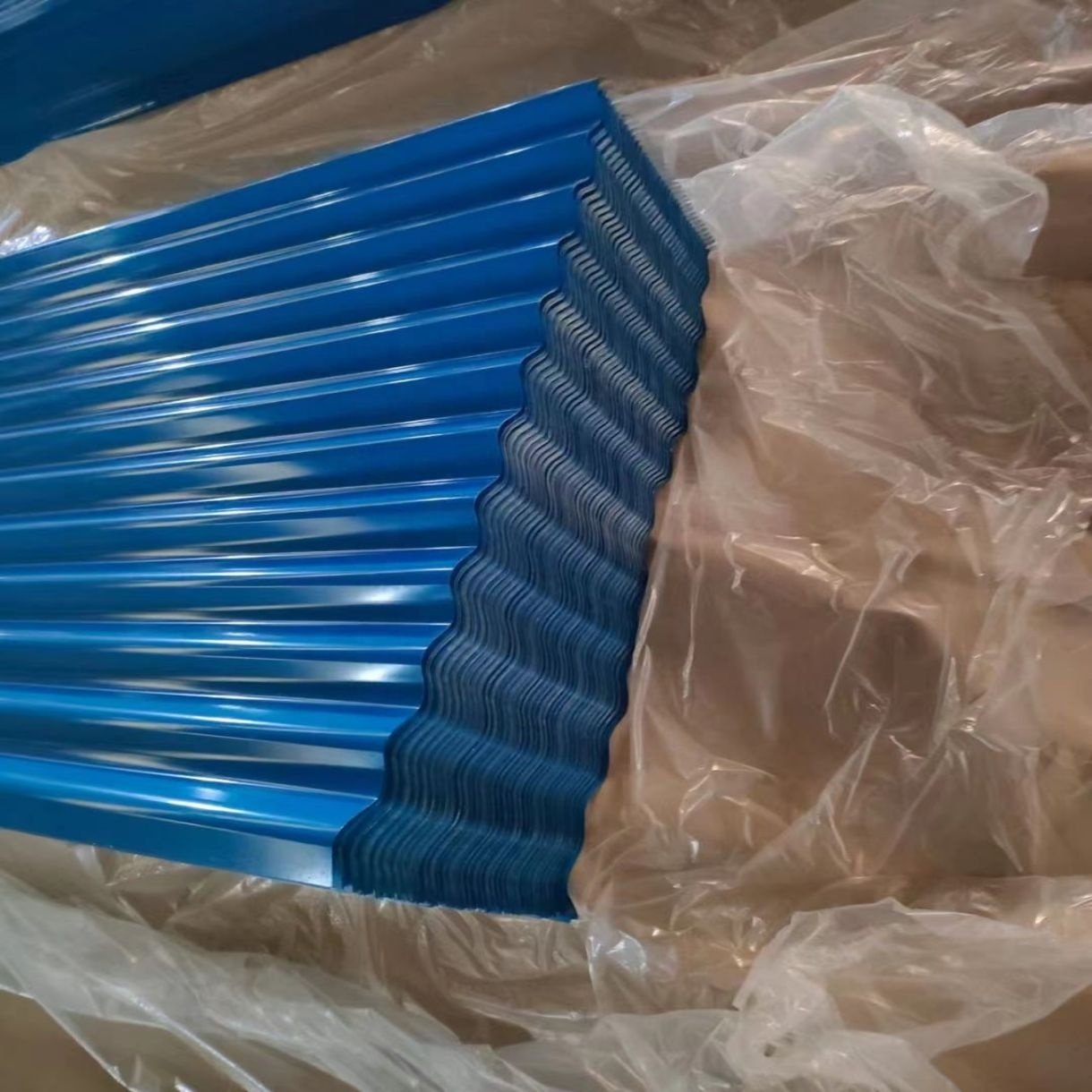 Ppgi / Ppgl Prepainted Roof color Coated Galvanized Corrugated Metal Roofing Sheet color Steel Plate For Prefab House