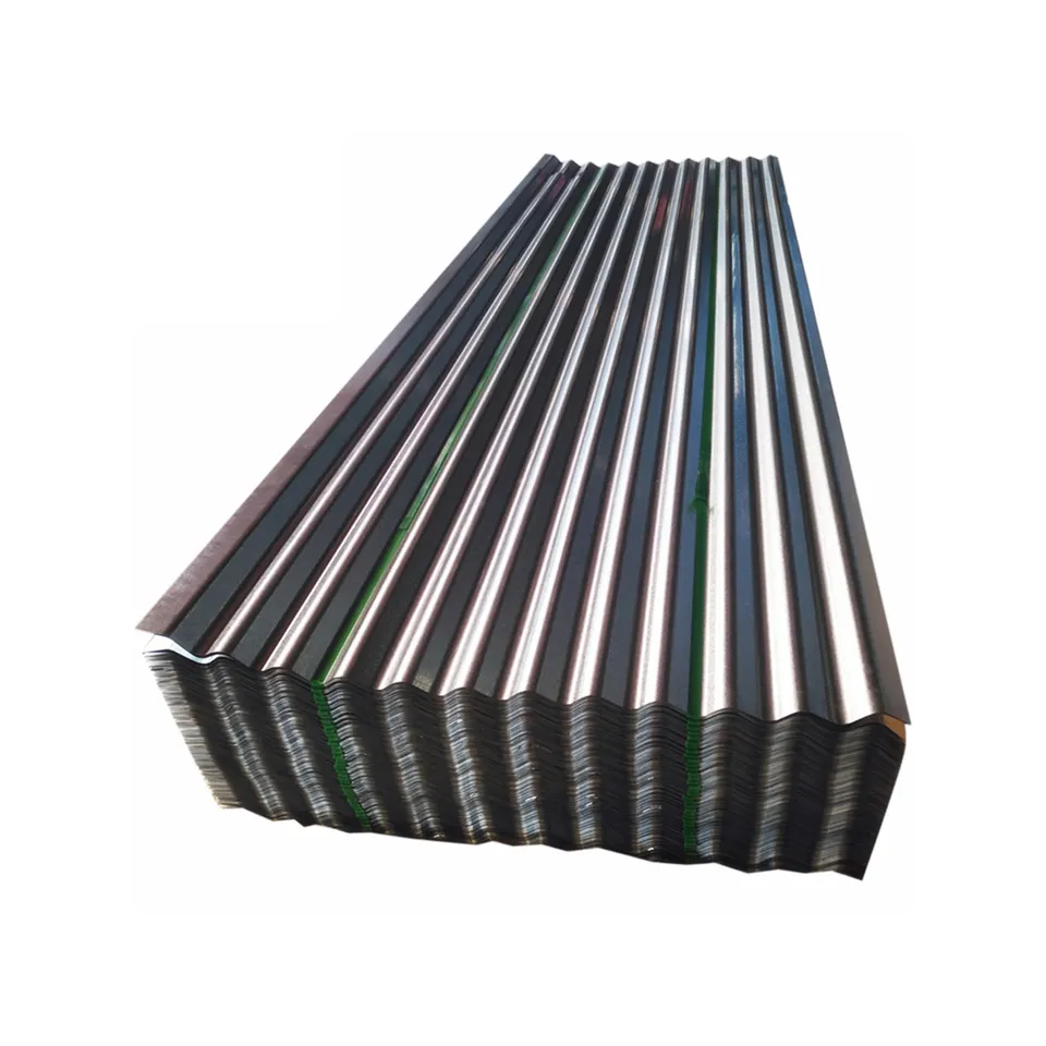 hot sale 28 gauge 0.4mm thick corrugated steel roofing sheet hot dipped gi steel roofing sheet for building materials
