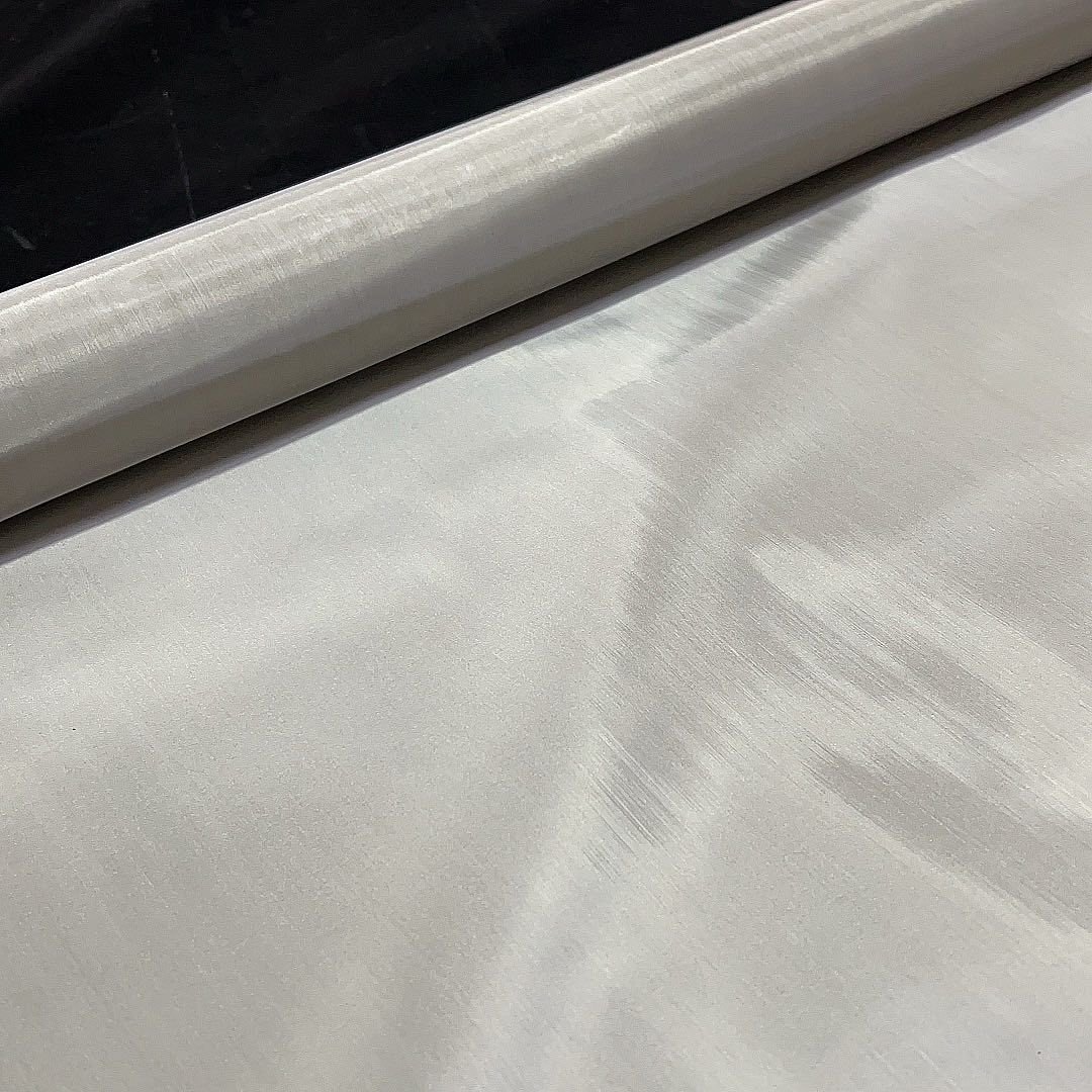 500 400 300 200 150 Micron stainless steel fine Wire filter Mesh Fabric 304 316 Stainless Steel Plain Woven Wire Mesh Screen