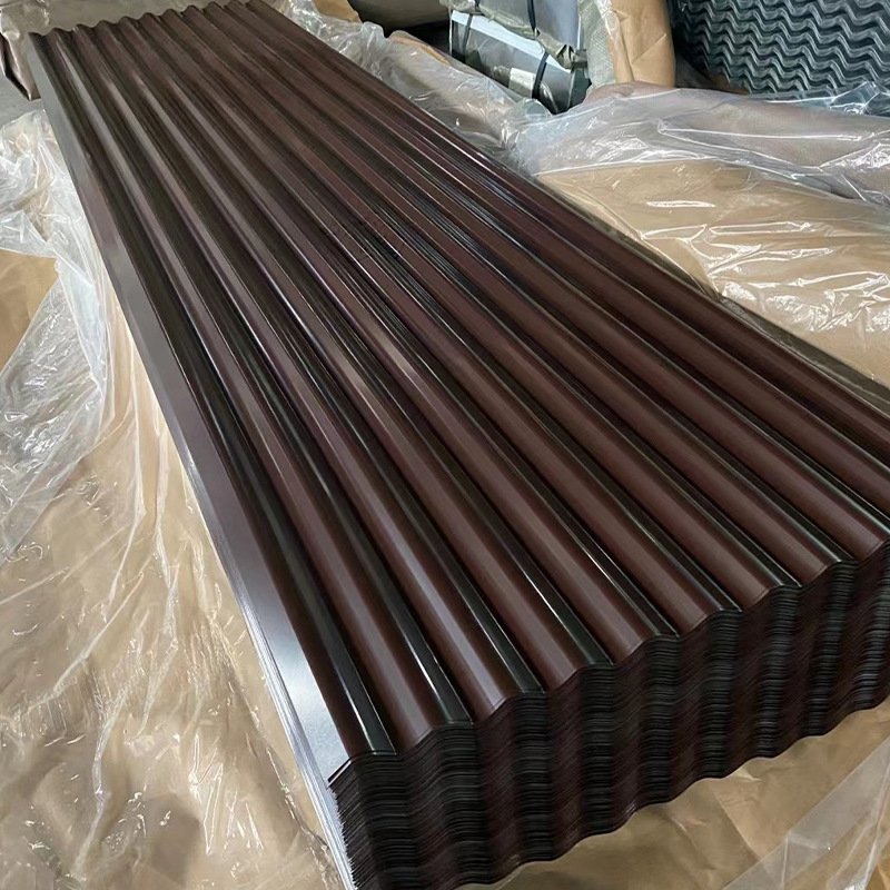 Wholesale Galvanized Steel Sheet Plate Hot Rolled Corrugated Zinc Coated Steel Roofing Sheet
