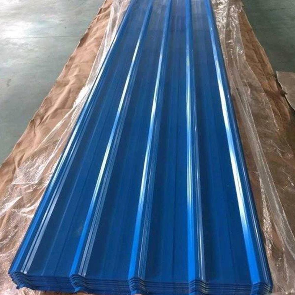 Finely Processed High Quality Steel Roofing Sheet Galvanized Corrugated zinc Z30 Z40 0.5mm Color Coated Steel Plate