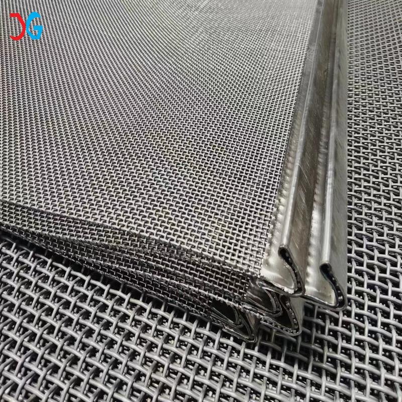 XG Customized Stainless steel manganese steel 65 screen mesh for mining vibrating screen Sand and gravel vibrating screen for mining