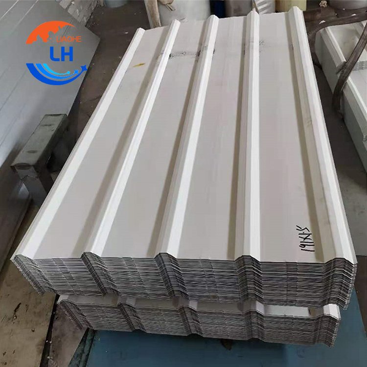 PPGI color coated corrugated roofing sheet prepainted galvanized steel roofing sheet for house panel used construction building