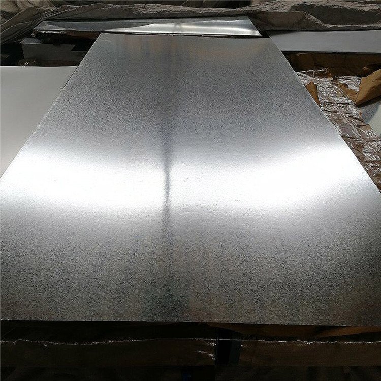 ALLOY ZINC COATED STEEL SHEET Hot Dipped Galvanized Plate Spangle Pattern Cold Rolled / Hot Dipped Galvanized Steel Sheet