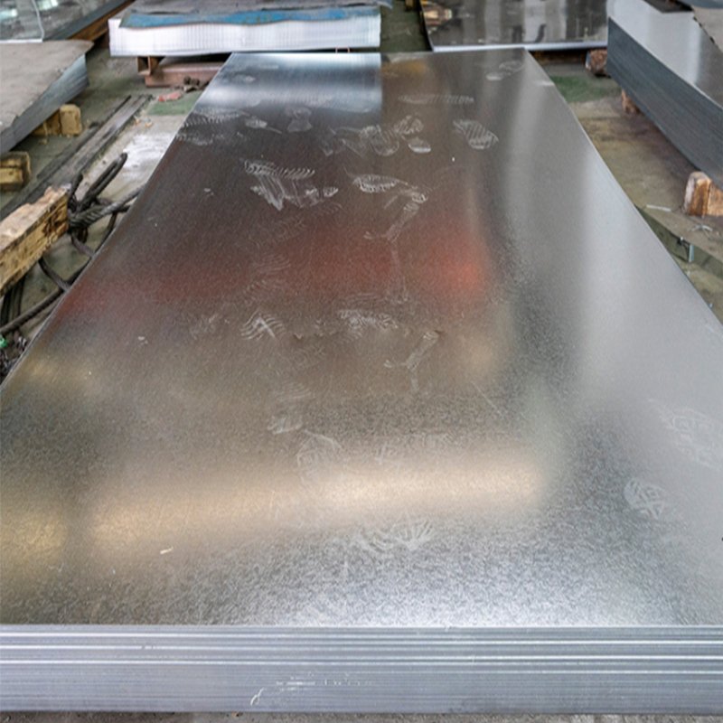 ALLOY ZINC COATED STEEL SHEET Hot Dipped Galvanized Plate Spangle Pattern Cold Rolled / Hot Dipped Galvanized Steel Sheet