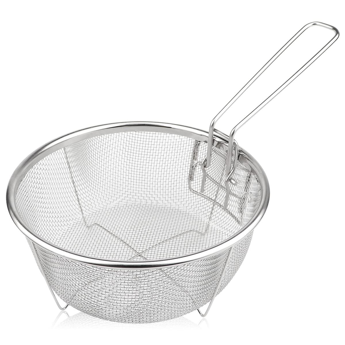 Factory Direct Rectangular Chrome Supermarket Stainless Steel Wire Mesh Metal Stainless Steel Mesh Basket