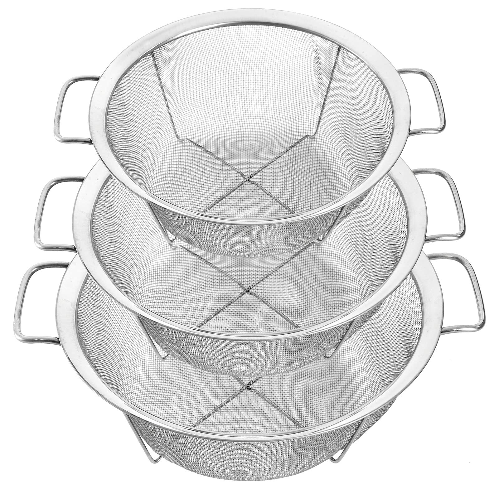 Factory Direct Rectangular Chrome Supermarket Stainless Steel Wire Mesh Metal Stainless Steel Mesh Basket