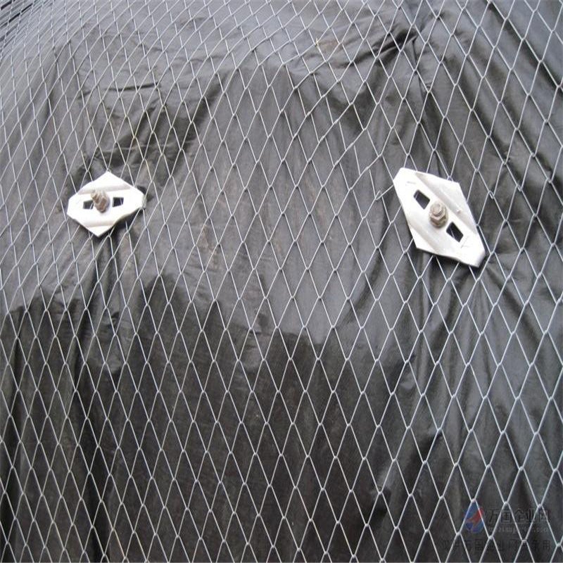 High-Tensile Steel Wire Rockfall Protection Netting Galvanized Finish Slope Protection System