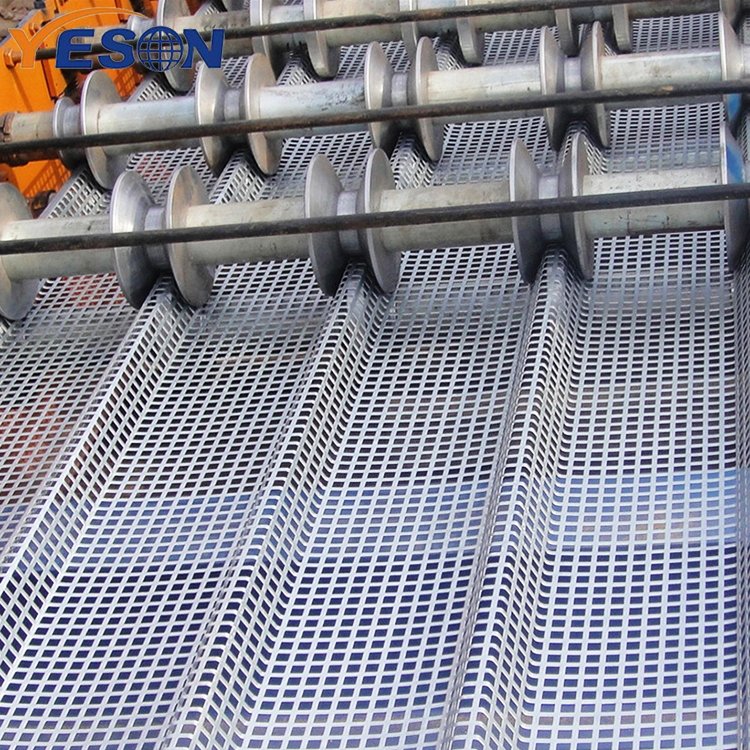 YESON oval stainless steel honeycomb perforated meta mesh roll