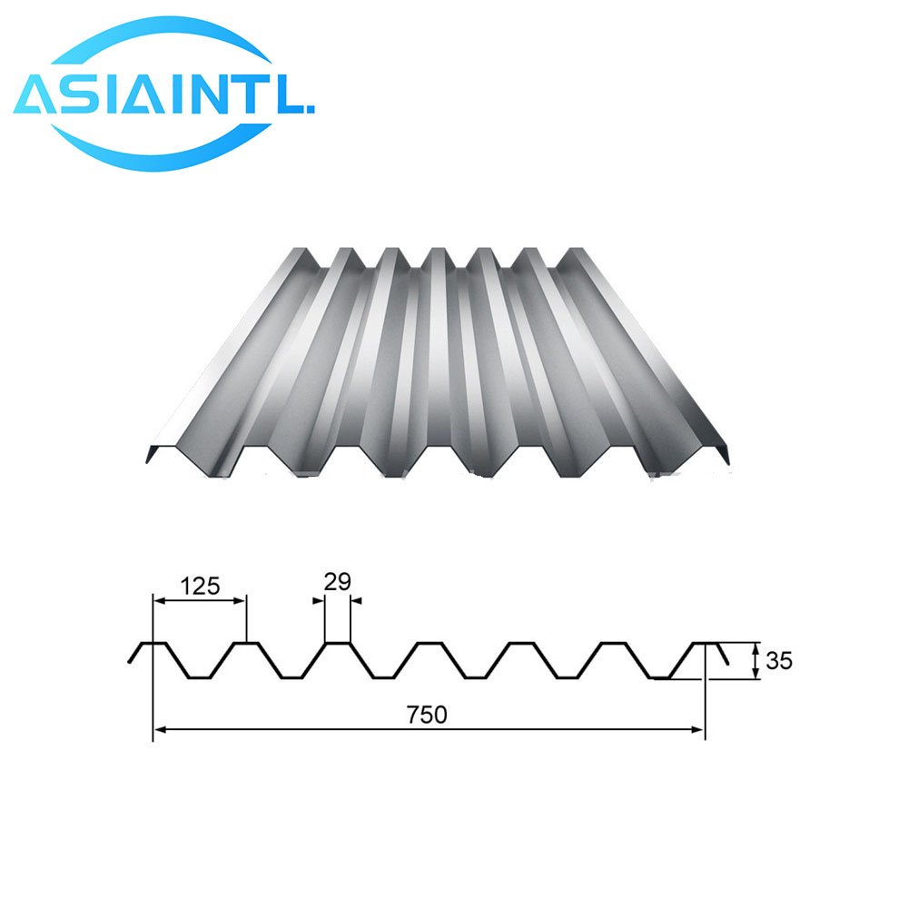 Zinc Galvanized Corrugated Steel Iron Roofing Tole Sheets Cost For Ghana House