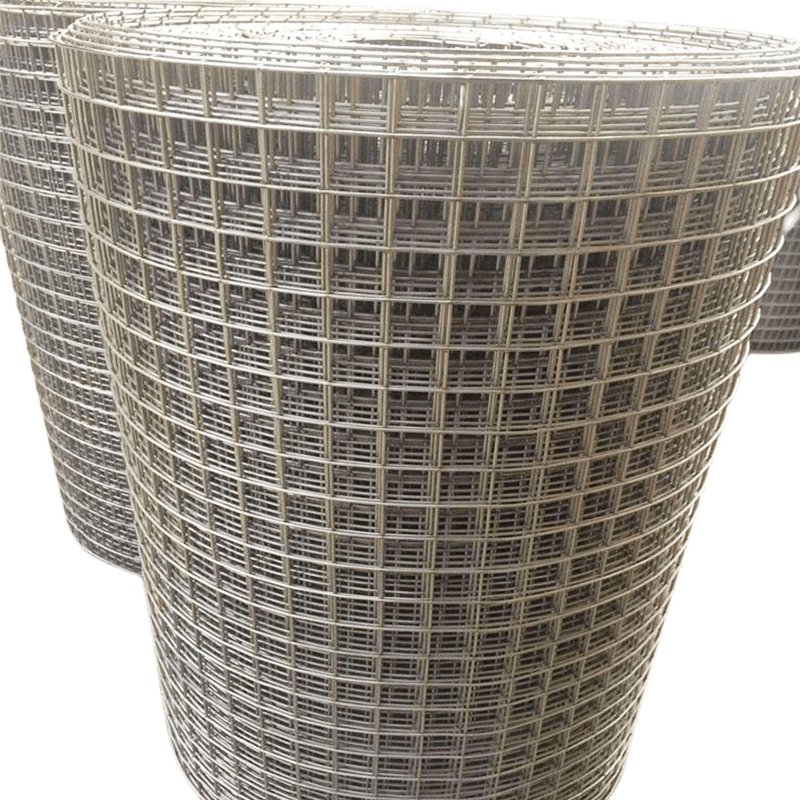 Custom 12 gauge galvanized Low Price Hot Dipped 6 Gauge Galvanized stainless steel Welded Wire Mesh Fencewelded wire mes