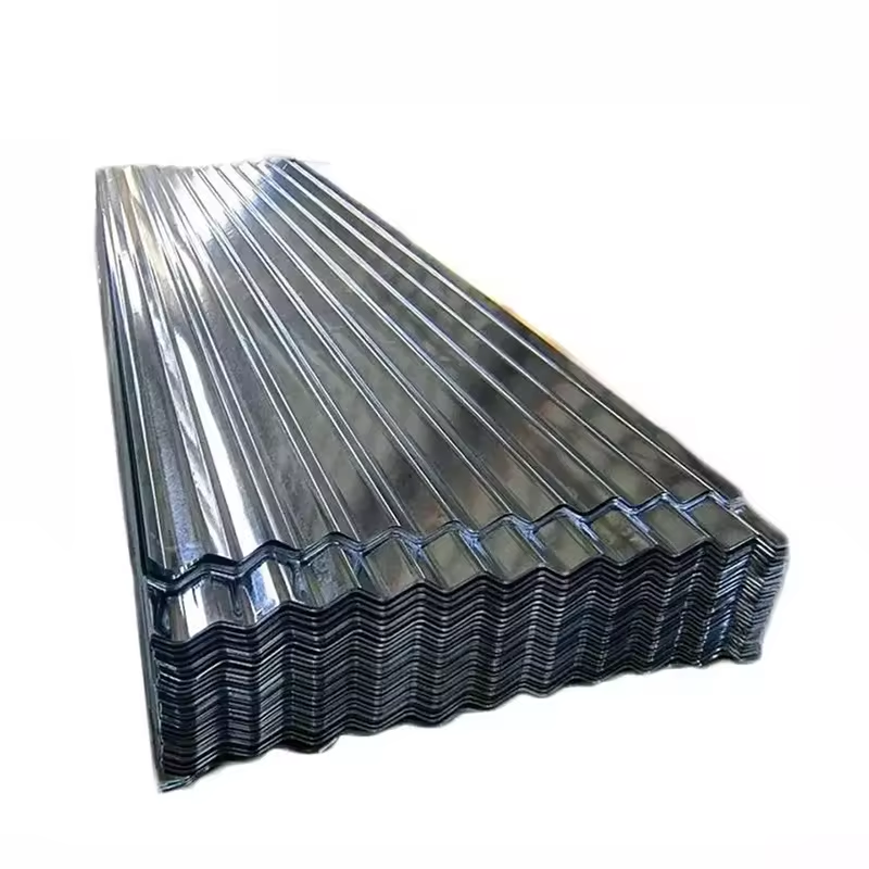 Building Material Galvanized Prepainted Corrugated Sheet Steel ASTM Certified PPGI Corrugated Steel Roofing Sheet