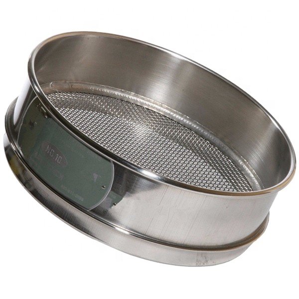 Brass Mesh Standard Sand Testing Sieve Laboratory Test Sieve Shaker Stainless Steel 325 Mesh Screen Printing Woven ISO 8-14 Days