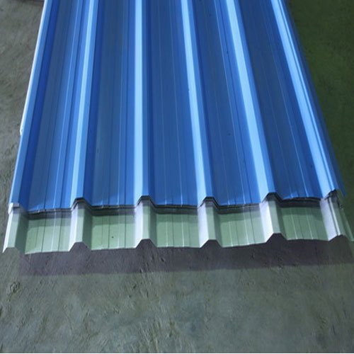 Corrugated sheet gauge 26 zinc coating aluminium 60g steel sheet cold rolled PPGI PPGL steel roofing sheet