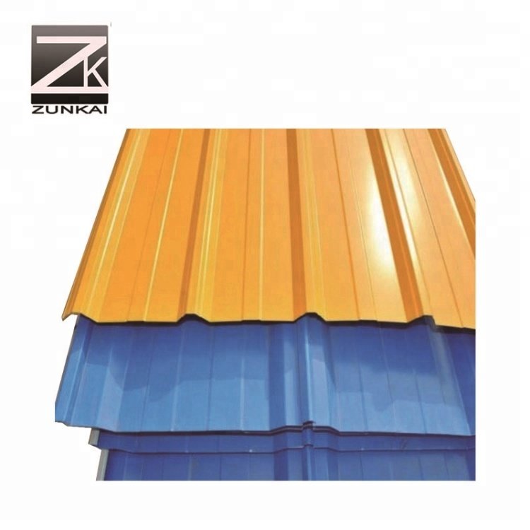 Metro roofing tiles long span color coated corrugated roof sheet stone coated roofing sheet