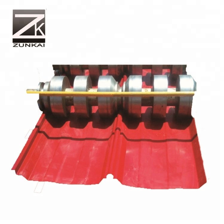 Metro roofing tiles long span color coated corrugated roof sheet stone coated roofing sheet