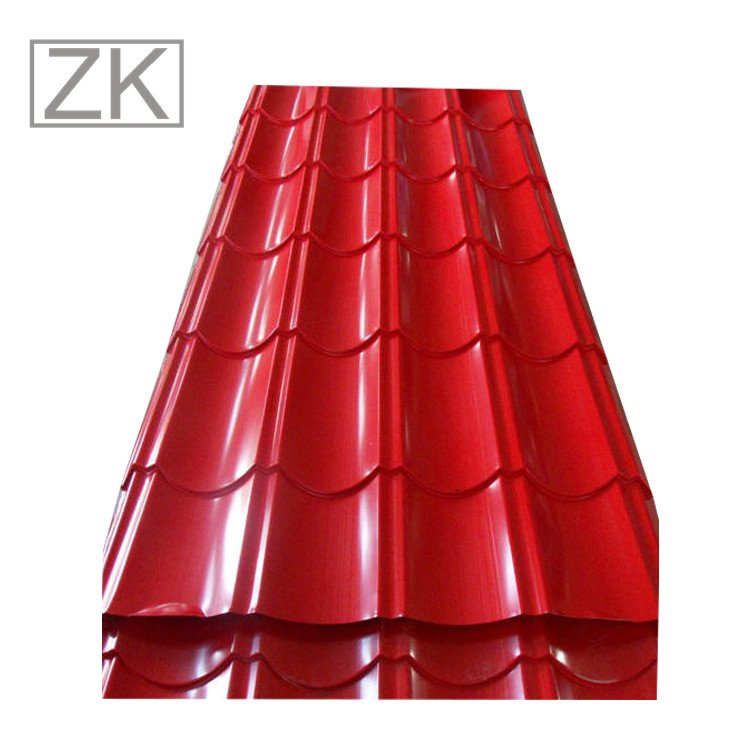 Metro roofing tiles long span color coated corrugated roof sheet stone coated roofing sheet
