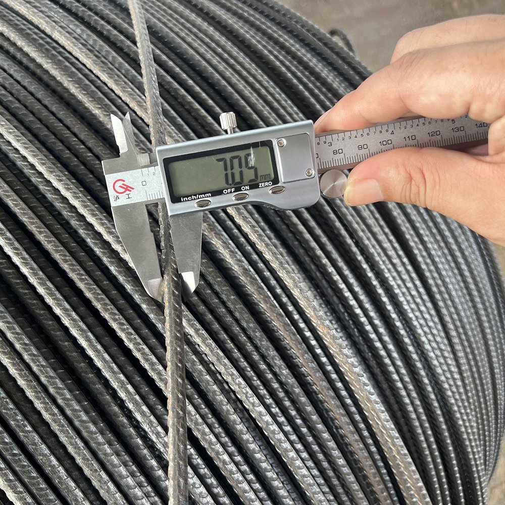Manufacturer Wholesale Steel Welded Wire Mesh Panel PVC Coated 2/4/6/8/12mm Ribbed and Threaded Mesh