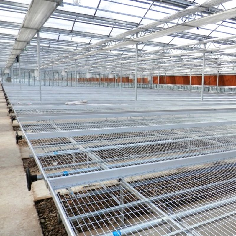Galvanized Seedbed Mesh Welded Wire Mesh Panels For Greenhouse Greenhouse seedbed steel wire mesh