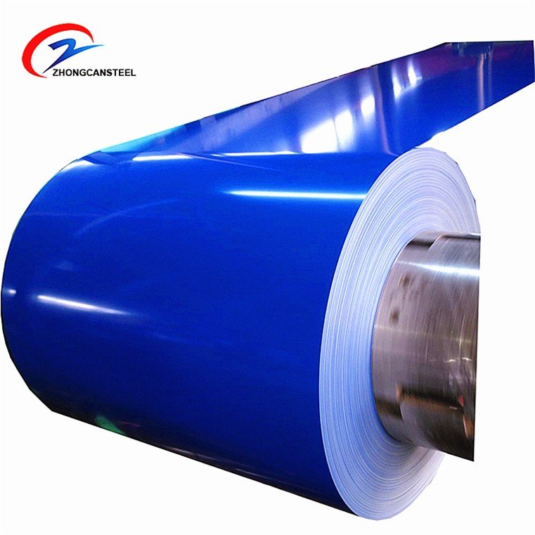 PE PVDF high quality zinc color coated roll ppgl coil prepaint galvanized steel ppgi coil