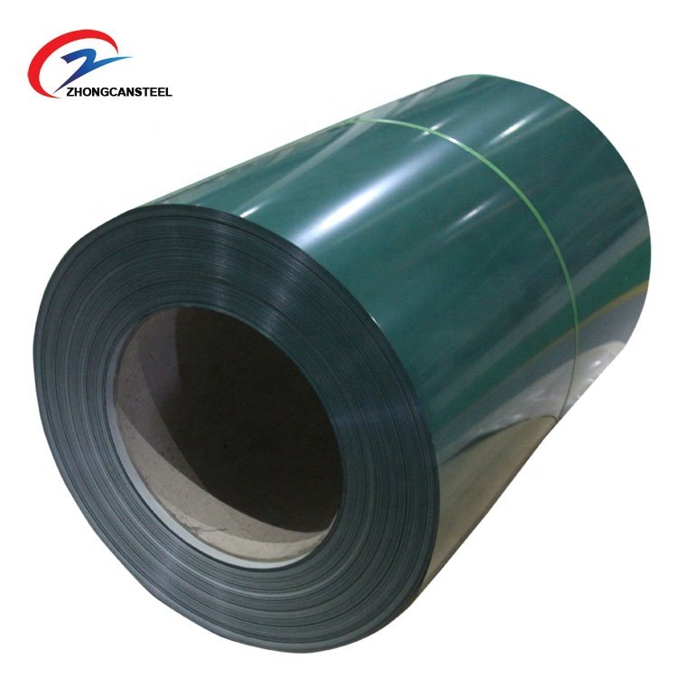 PE PVDF high quality zinc color coated roll ppgl coil prepaint galvanized steel ppgi coil