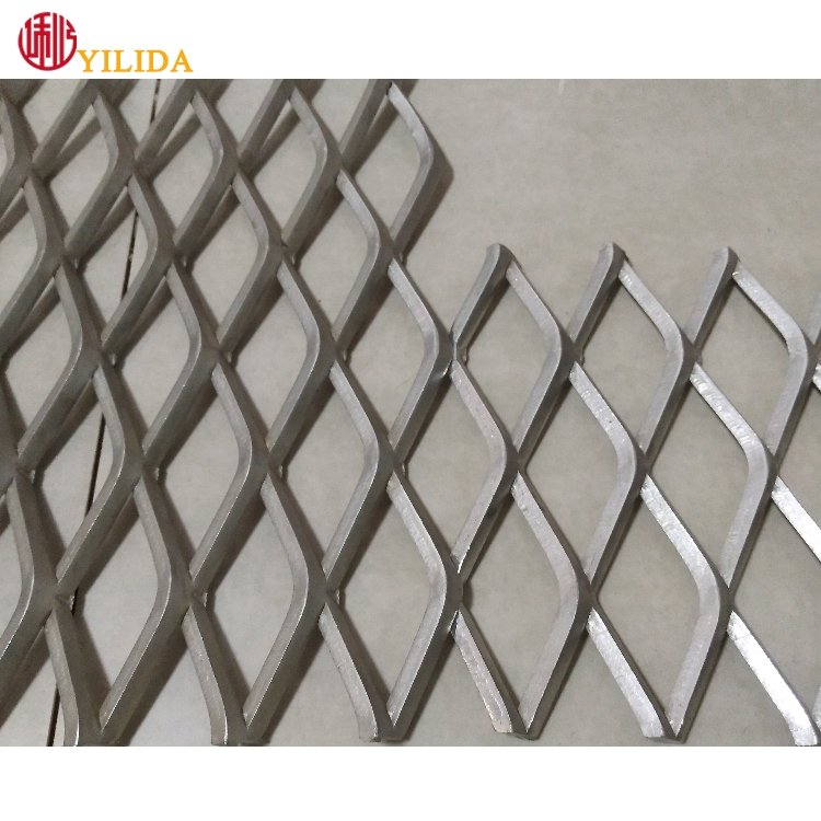 Stainless steel expanded metal mesh stretch diamond wire mesh