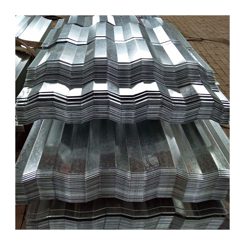 28 Gauge Galvanized Corrugated Sheet Rolling Machine For Ethiopia Rib Type Corrugated Color Roof