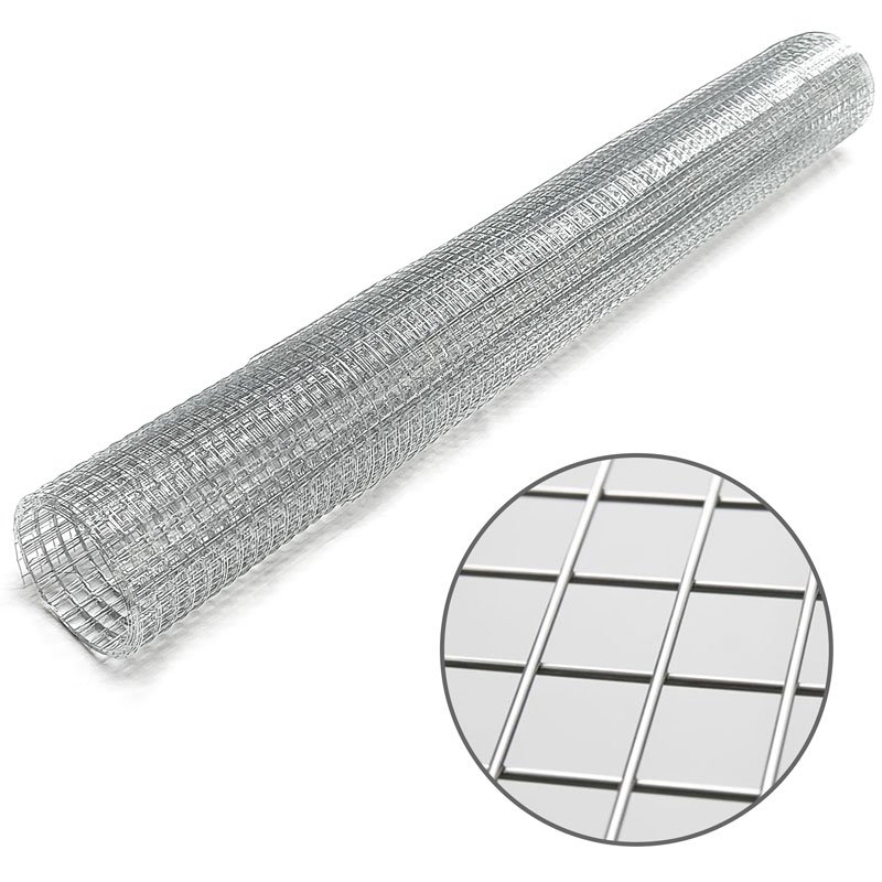 2x2 4x4 6x6 galvanized welded wire mesh roll price for bird cage/Rabbit Fencing Aviary Fence