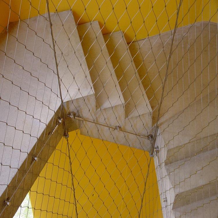 Hot sale high quality Bird cage parrot stainless steel wire rope mesh net aviary mesh