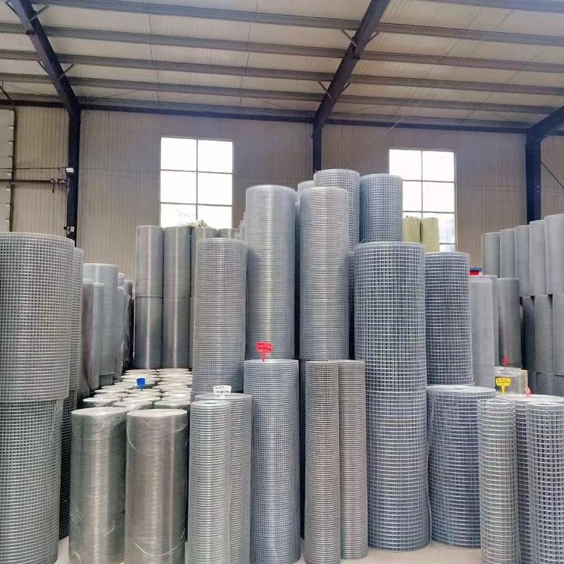 1x1 Galvanized steel iron Wire Mesh malla electrosoldada Welded wire mesh rolls