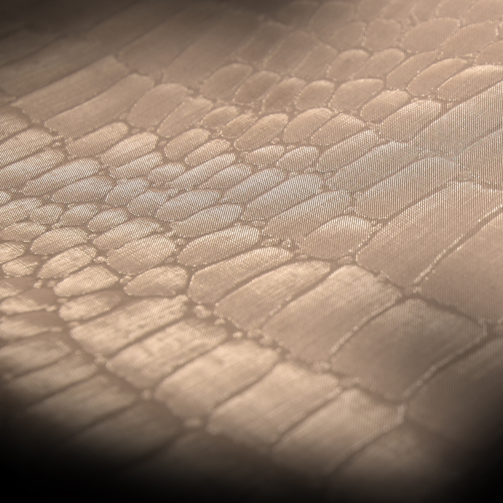 Bronze Metal Mesh Special Lizard Effect Woven Steel Stainless Steel Wire Cloth Plain Weave Interior Use Custom Cutting Bending