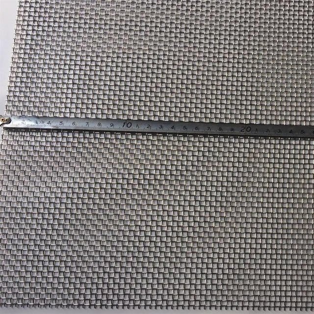 Wholesale stainless Steel Wire Woven Screen Mesh 304/304L/316/316L Stainless Steel Wire Mesh