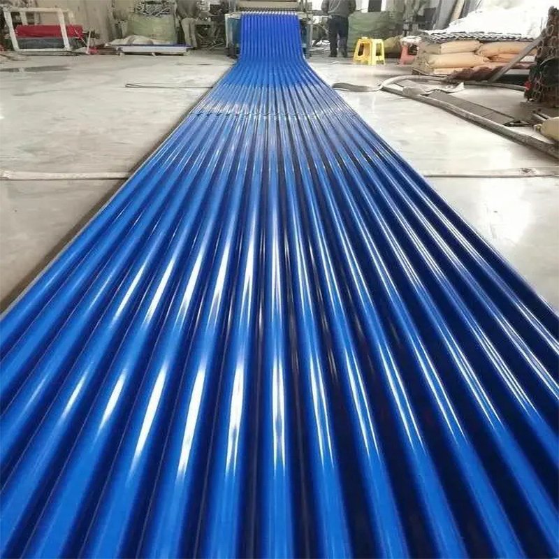Factory supply high quality Z30-275g roofing metal sheet Galvanized Steel Corrugated Roofing Sheet corrugated steel plate