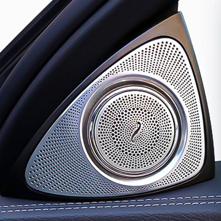 Panel metal etching stainless steel sheet mesh iron grill for speakers