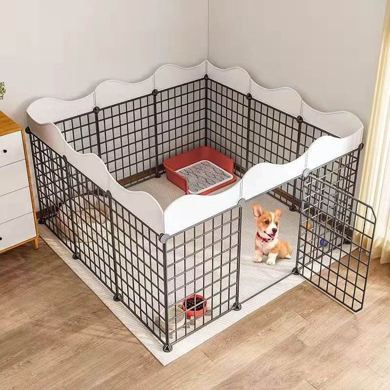Steel Wire Mesh Pet Fence for Containing and Training Dogs