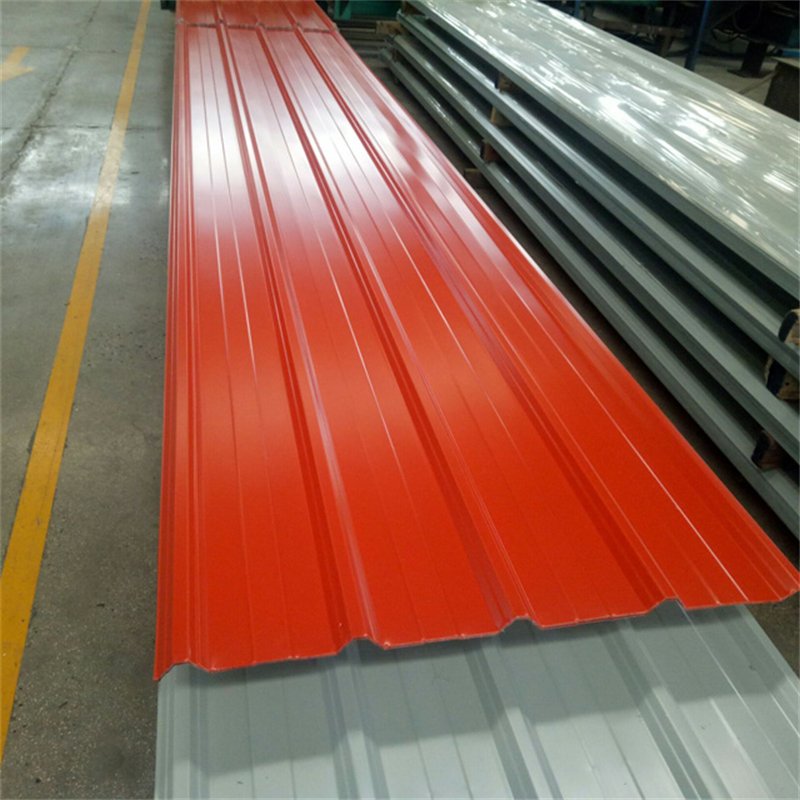 Building Material Steel Plate Gi Prepainted Color Coated Galvanized Corrugated Iron Roof Sheet for Prefab Container House