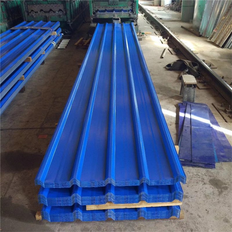 Building Material Steel Plate Gi Prepainted Color Coated Galvanized Corrugated Iron Roof Sheet for Prefab Container House