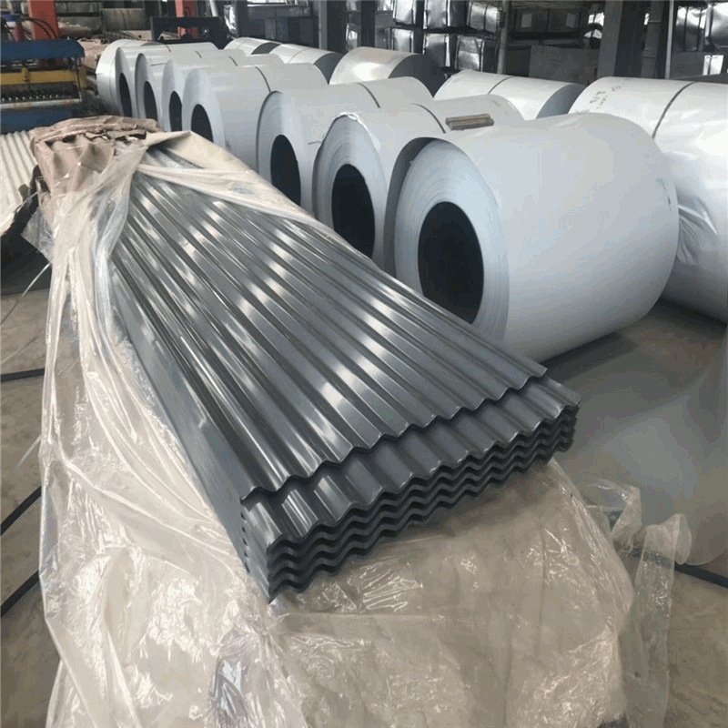 Hot Selling Regular Spangle Hot Dipped 0.7mm Thickness Galvanized Gi Corrugated Iron Steel Roofing Sheet