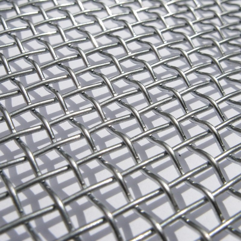 Type 304 316 Stainless Steel Crimped Woven Wire Mesh Corrugated