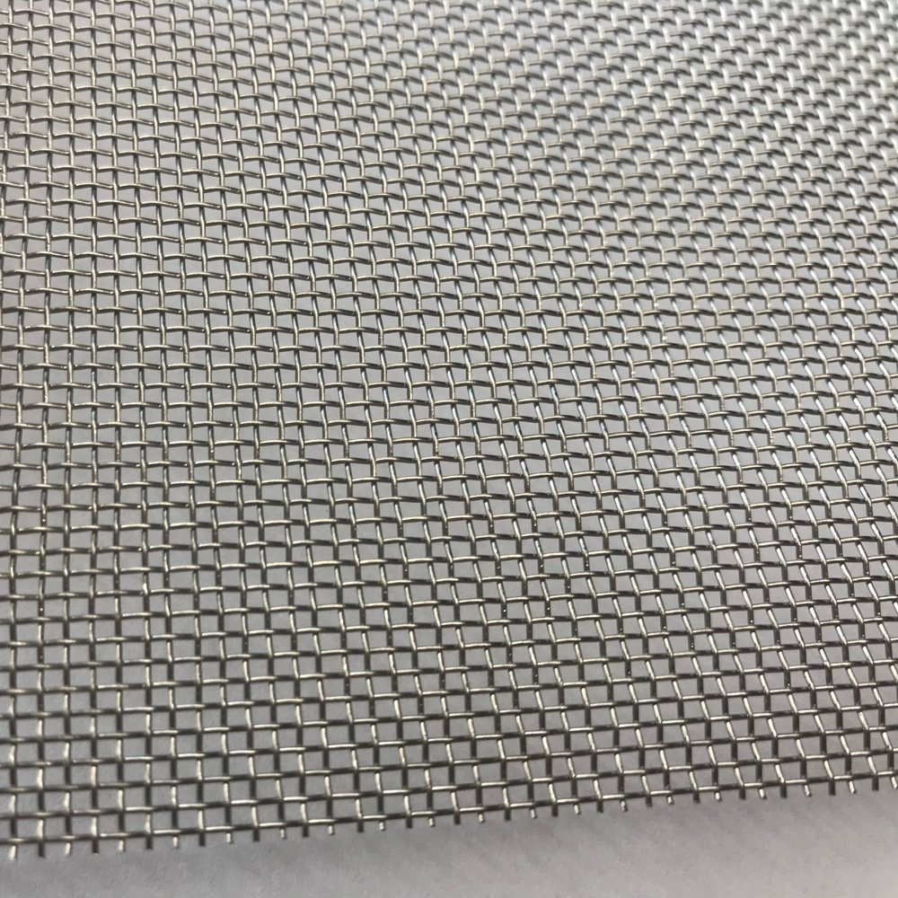 Ultra Fine 100 250 400 500 Micron Woven 201 304 304L 316 Stainless Steel Mesh Panel Sieve Filter Wire Mesh Screen