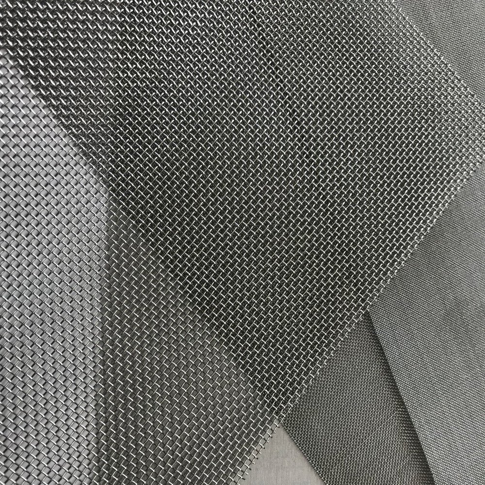 Ultra Fine 100 250 400 500 Micron Woven 201 304 304L 316 Stainless Steel Mesh Panel Sieve Filter Wire Mesh Screen