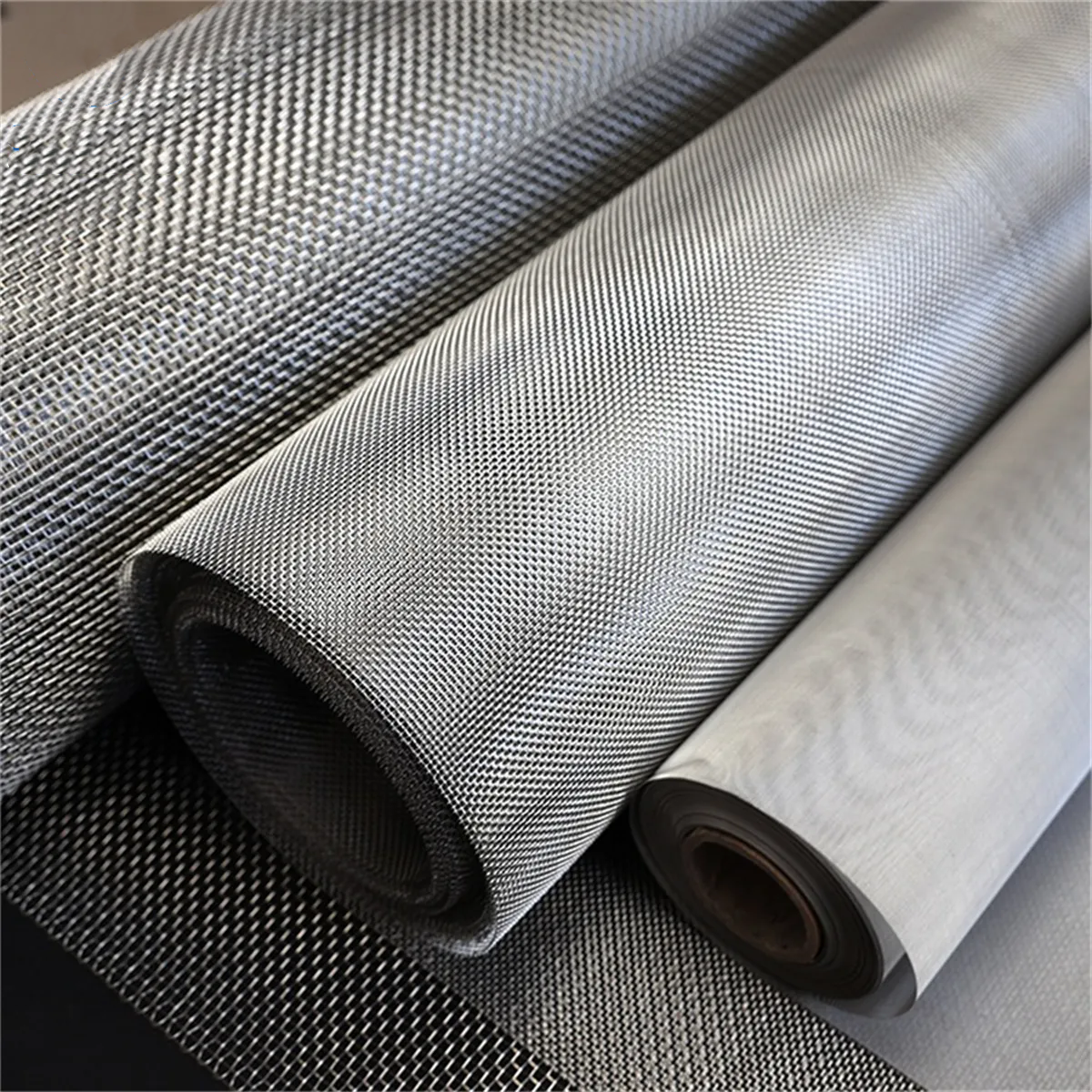 304 Stainless Steel Woven Wire 120 Mesh Fine Screen Steel Woven Mesh Garden Cage Window Screen Filter Vent Mesh Metal Material