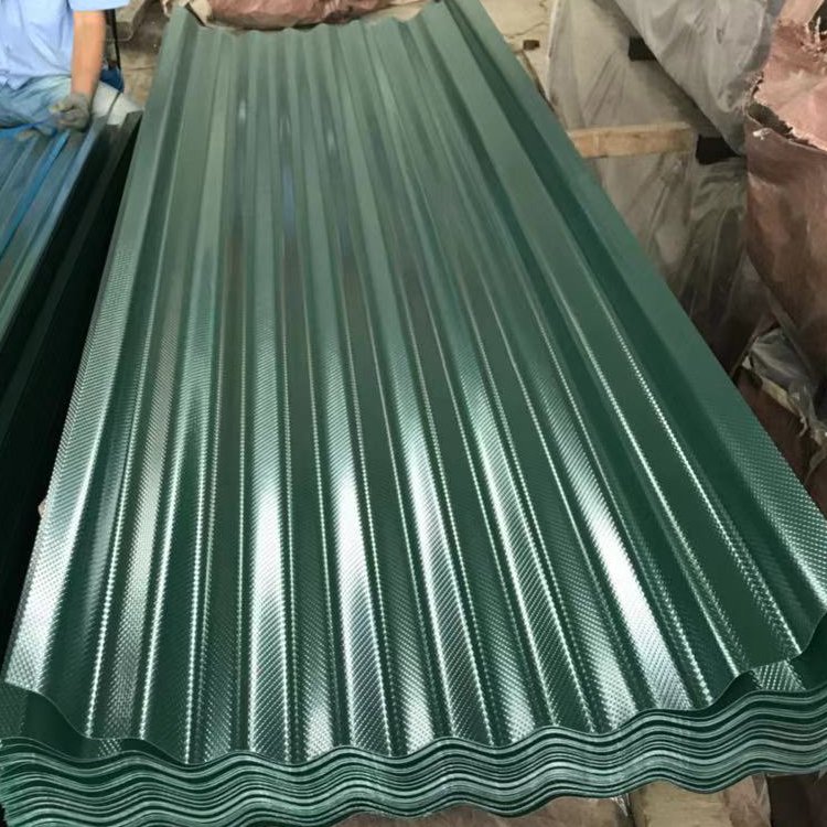 Colorful coated metal roofing sheet PPGI corrugated galvanized steel roofing iron sheet for building use