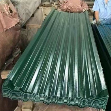 High Strength Q235b 100mm Length Ppgi Roofing Sheet Color Coated Steel Roofing Ral Color Corrugated Steel Plate