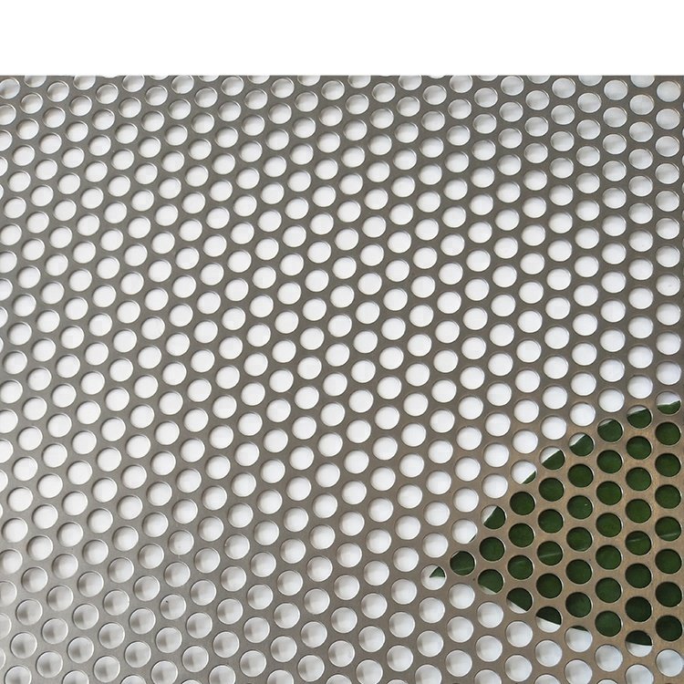 Stainless Steel Galvanized Perforated Wire Mesh Punched Metal Mesh Diamond Round Square Hole