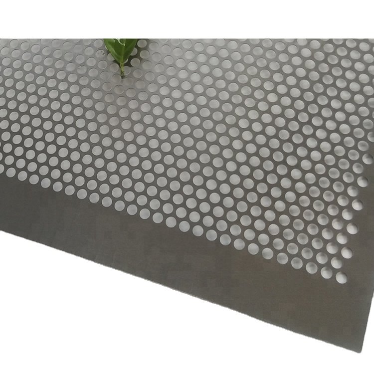 Stainless Steel Galvanized Perforated Wire Mesh Punched Metal Mesh Diamond Round Square Hole