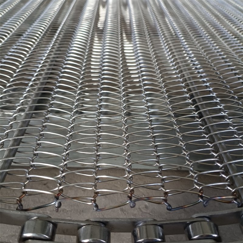 304 stainless steel wire mesh spiral chain conveyor belt